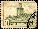 Spain - 1938 - Pro Badajoz - 5 CTS - Green - Badajoz - 0